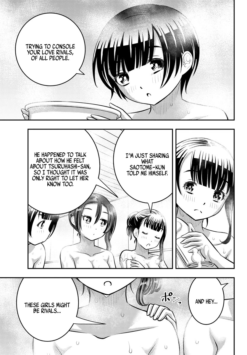 Yankee JK KuzuHana-chan Chapter 122 page 10 - Chapter 122: Meeting in the Bath
