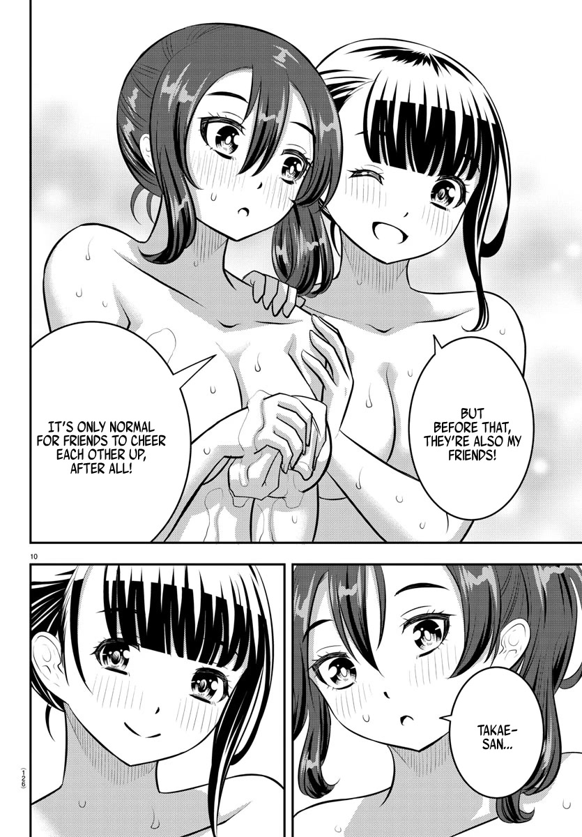 Yankee JK KuzuHana-chan Chapter 122 page 11 - Chapter 122: Meeting in the Bath