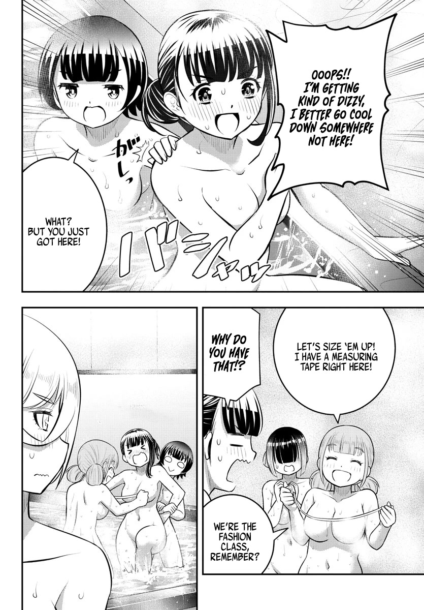Yankee JK KuzuHana-chan Chapter 122 page 19 - Chapter 122: Meeting in the Bath