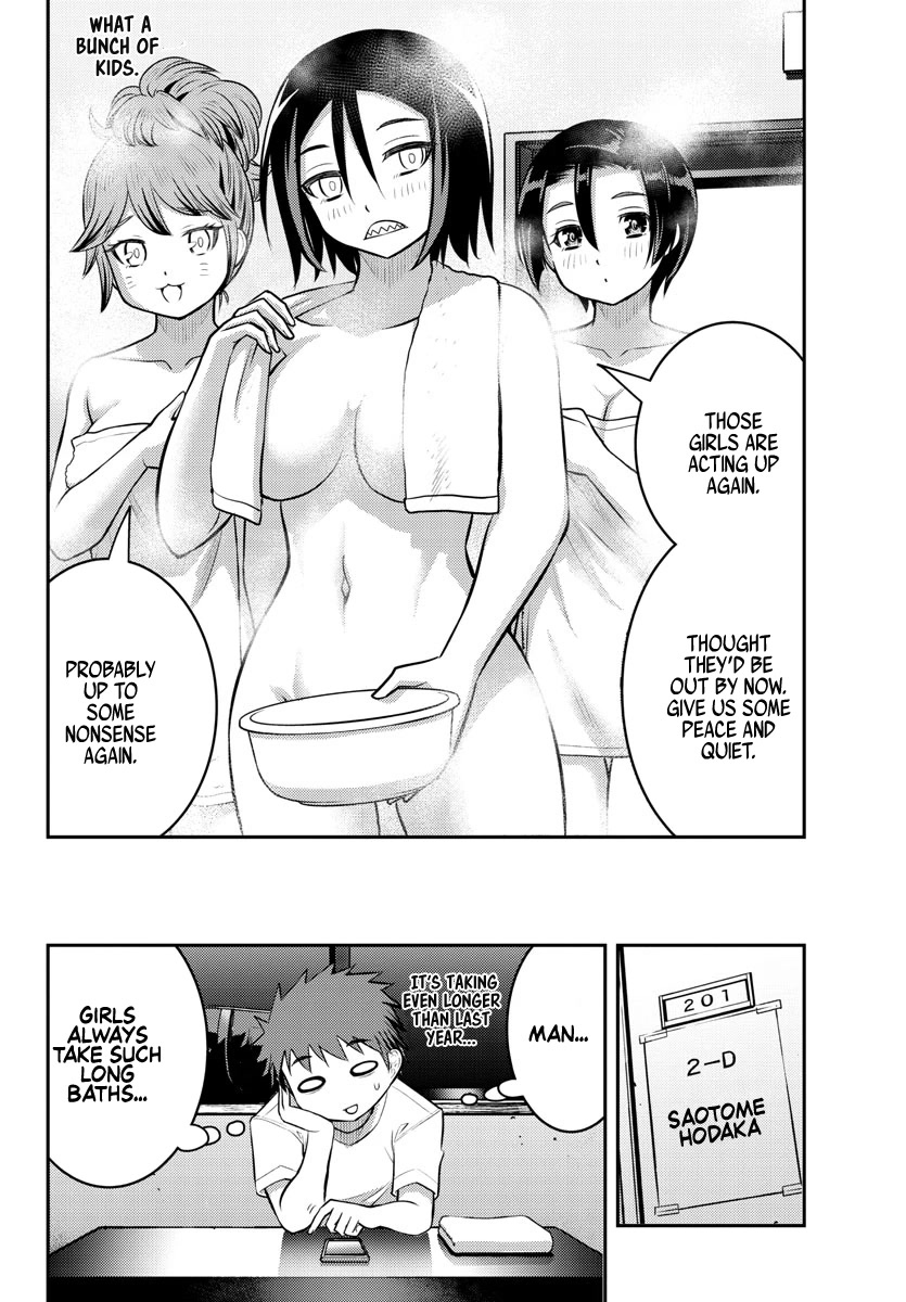 Yankee JK KuzuHana-chan Chapter 122 page 21 - Chapter 122: Meeting in the Bath