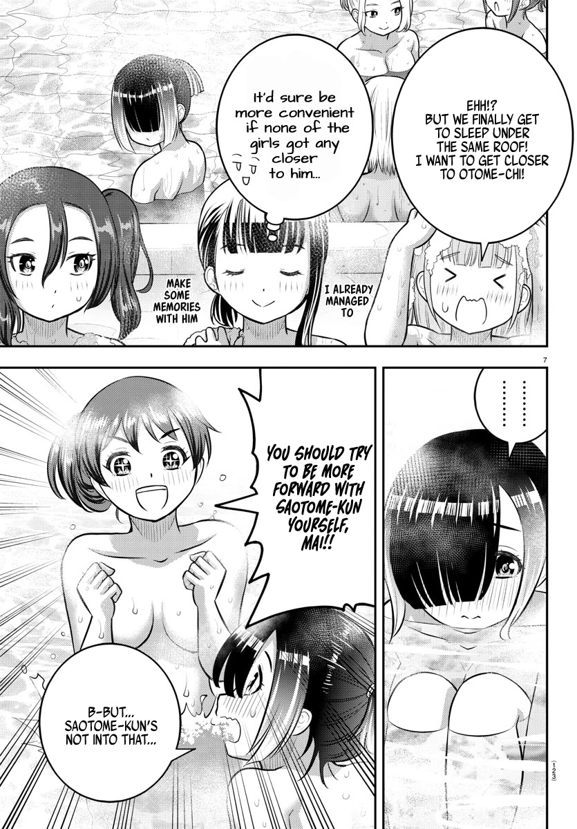 Yankee JK KuzuHana-chan Chapter 122 page 8 - Chapter 122: Meeting in the Bath