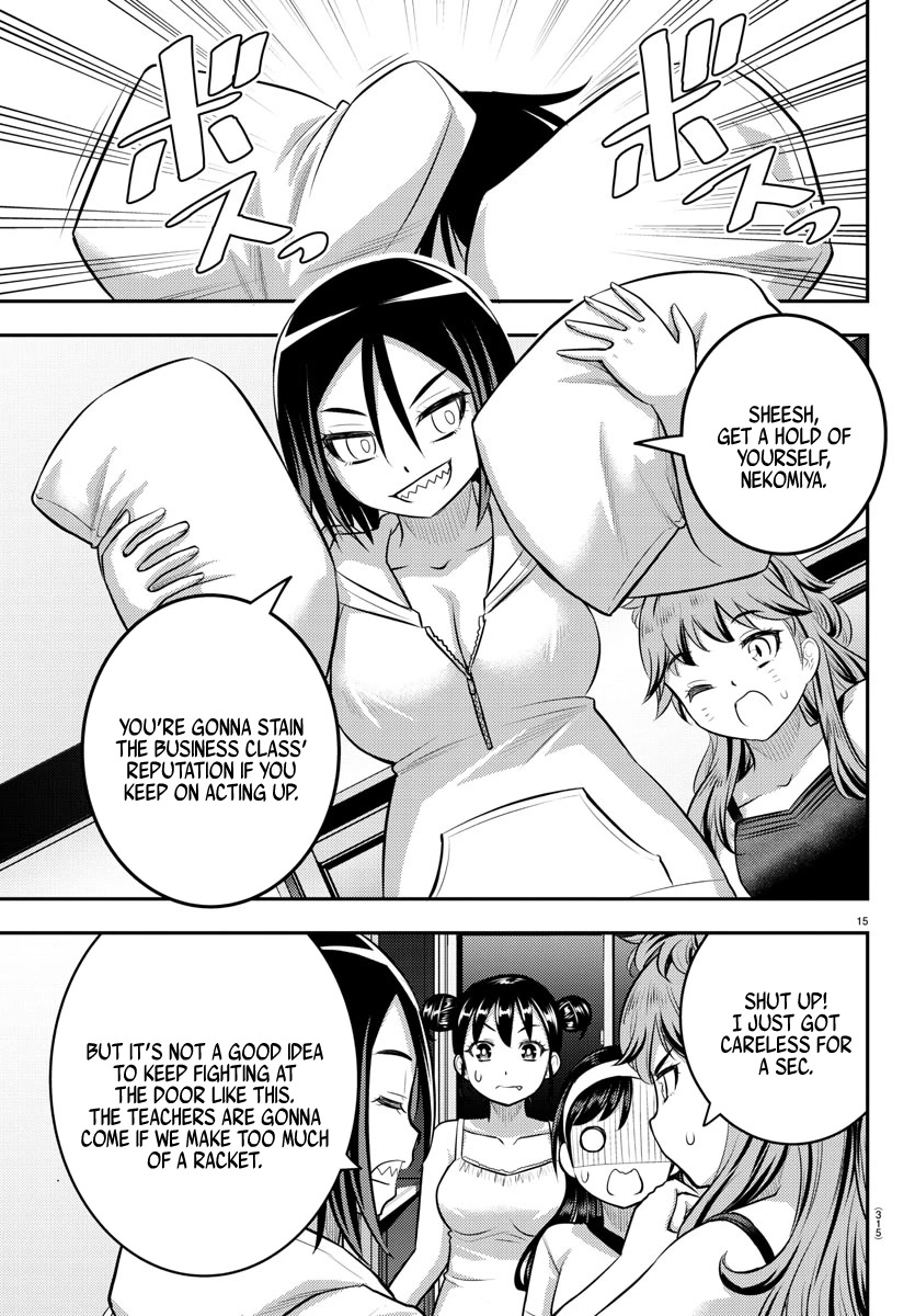 Yankee JK KuzuHana-chan Chapter 124 page 15 - Chapter 124: School War - Part 2