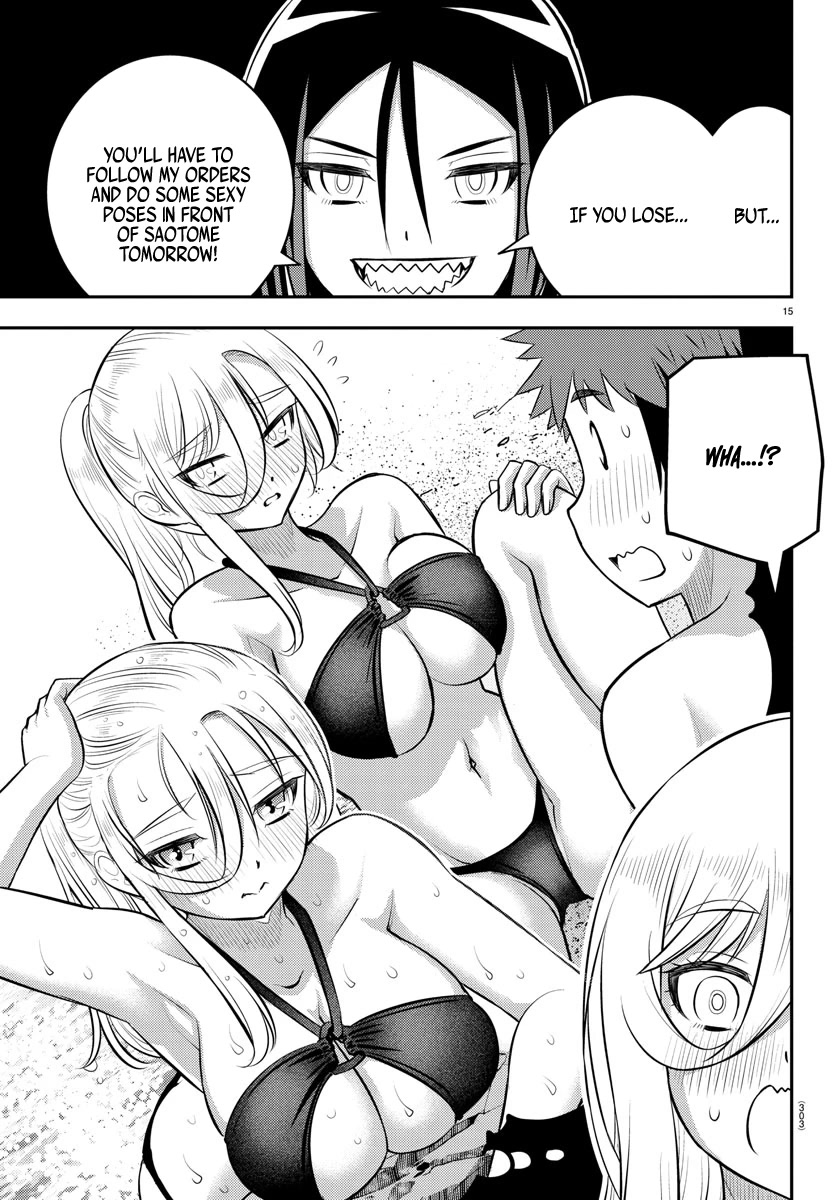 Yankee JK KuzuHana-chan Chapter 125 page 15 - Chapter 125: Pillow Fight!