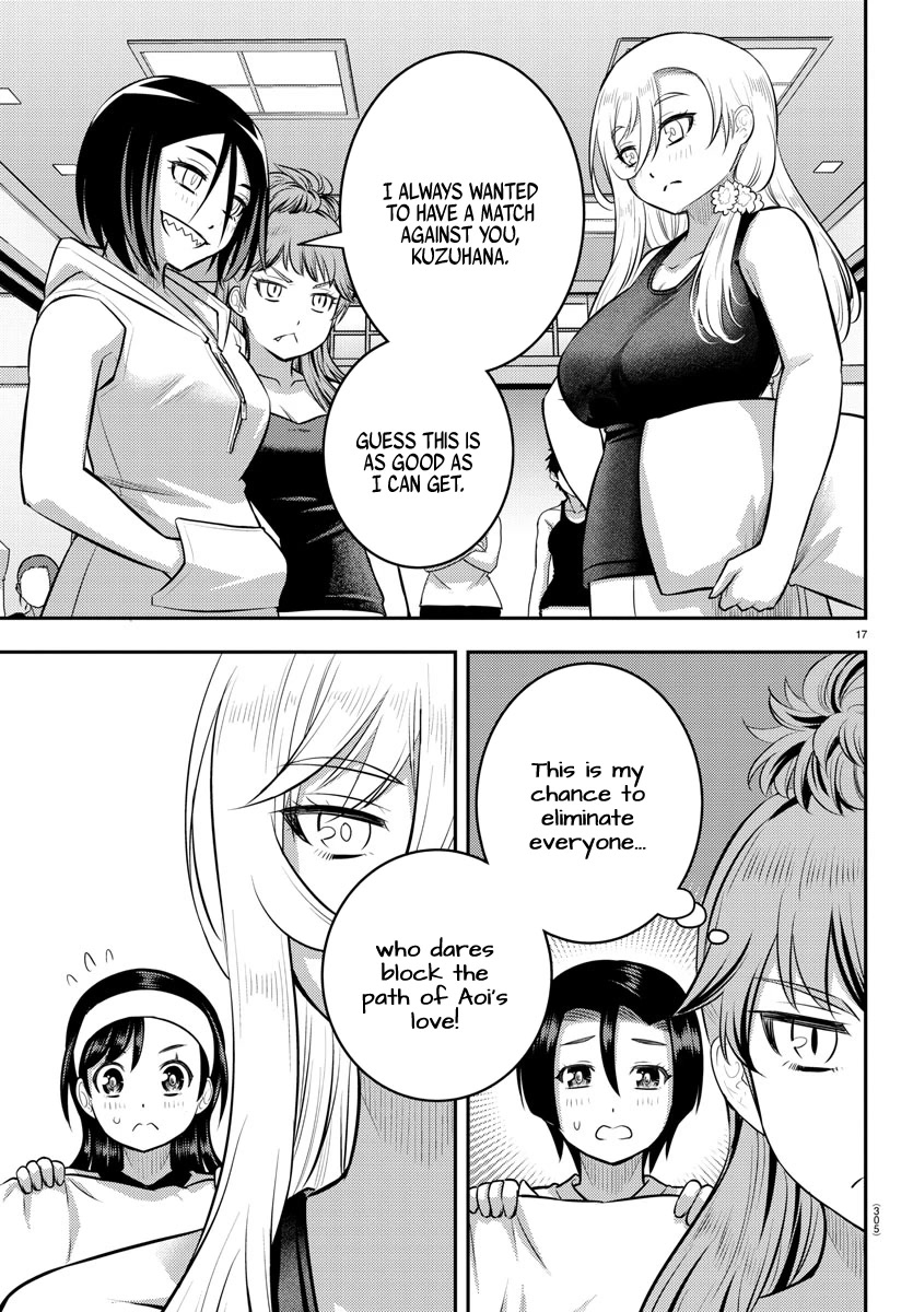 Yankee JK KuzuHana-chan Chapter 125 page 17 - Chapter 125: Pillow Fight!