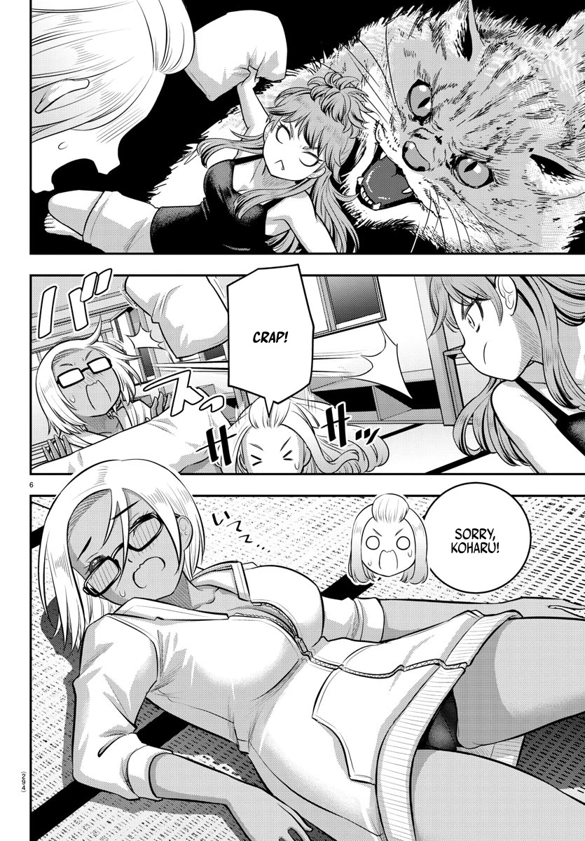 Yankee JK KuzuHana-chan Chapter 125 page 6 - Chapter 125: Pillow Fight!