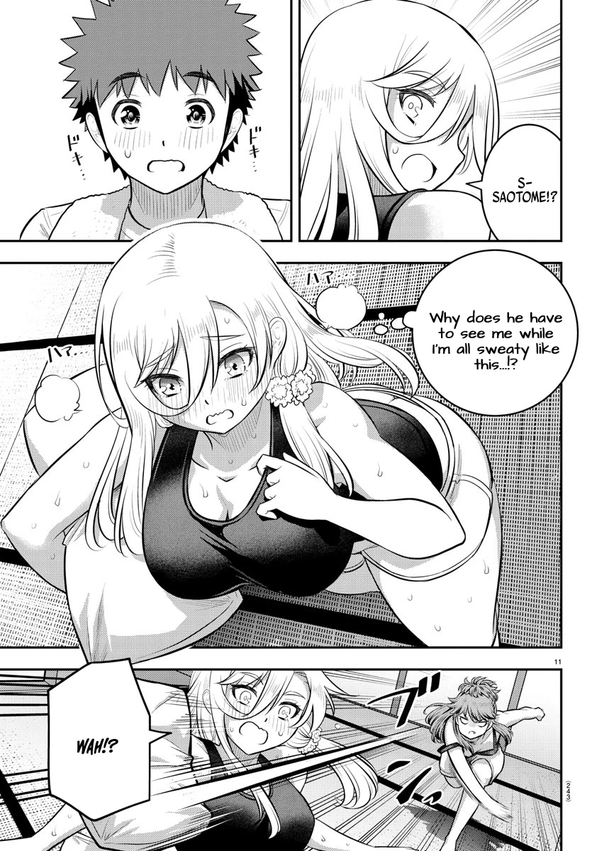 Yankee JK KuzuHana-chan Chapter 126 page 11 - Chapter 126: Cat Fight