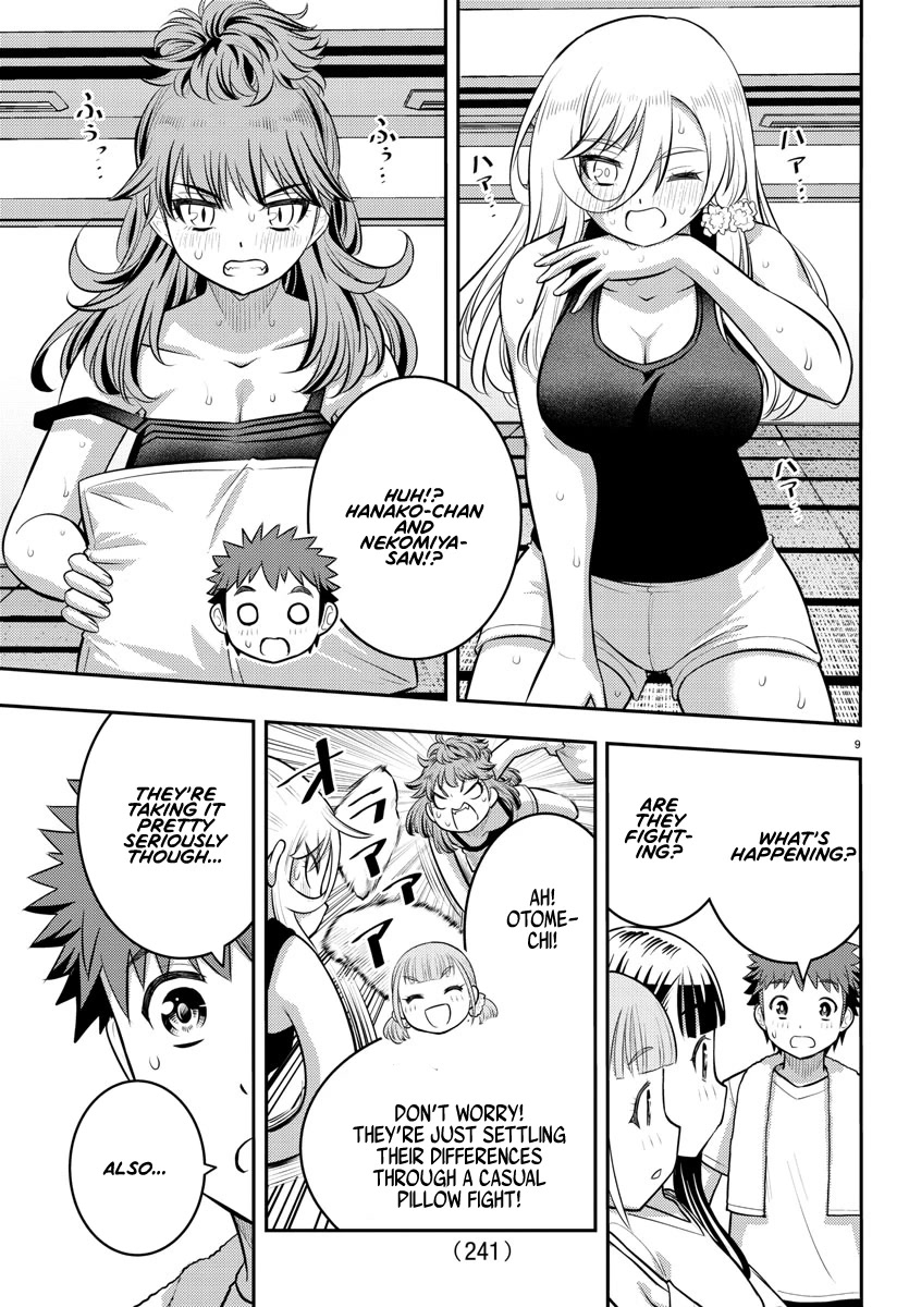 Yankee JK KuzuHana-chan Chapter 126 page 9 - Chapter 126: Cat Fight