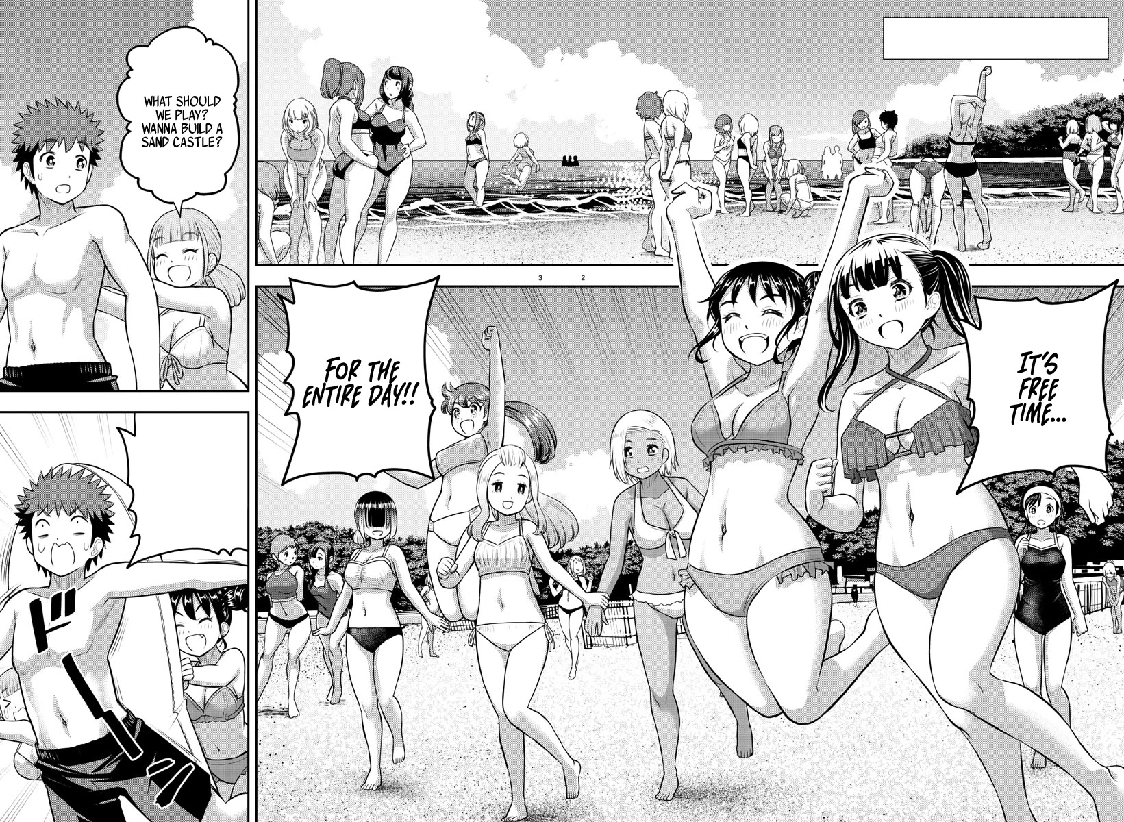 Yankee JK KuzuHana-chan Chapter 128 page 2 - Chapter 128: Second Day of the Seaside School