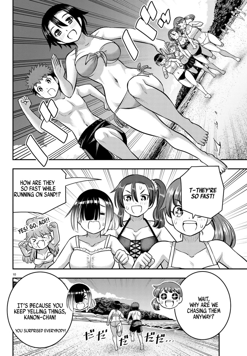 Yankee JK KuzuHana-chan Chapter 128 page 9 - Chapter 128: Second Day of the Seaside School