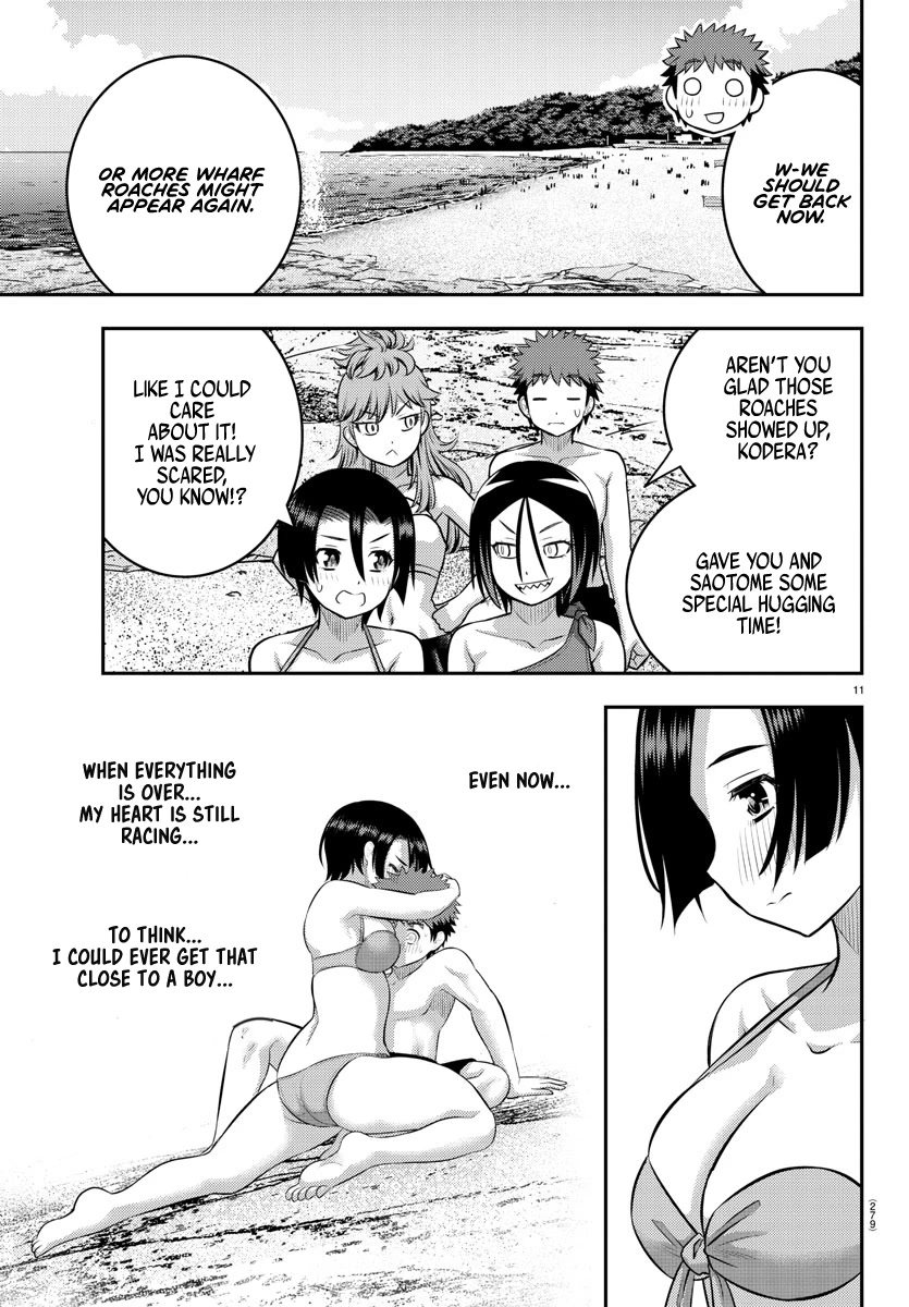 Yankee JK KuzuHana-chan Chapter 129 page 11 - Chapter 129: Beachside Panic