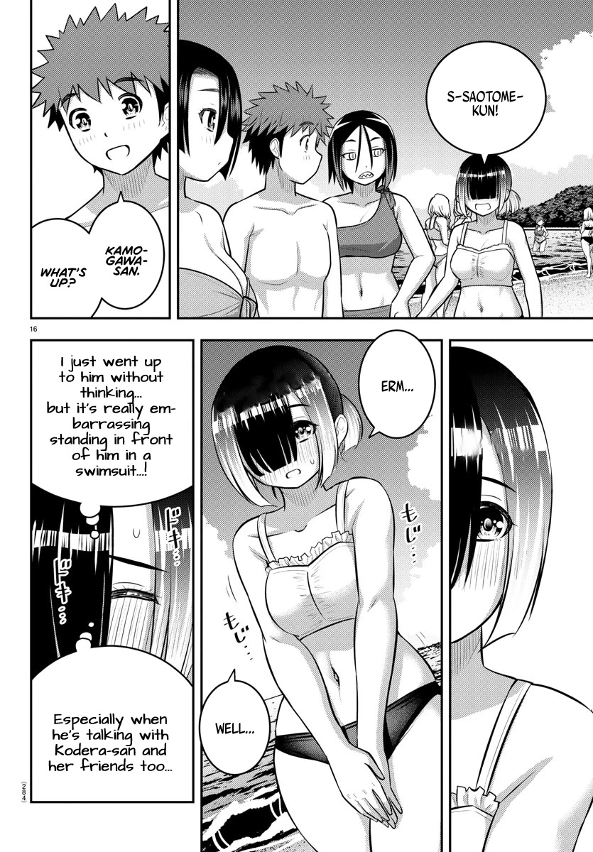 Yankee JK KuzuHana-chan Chapter 129 page 16 - Chapter 129: Beachside Panic