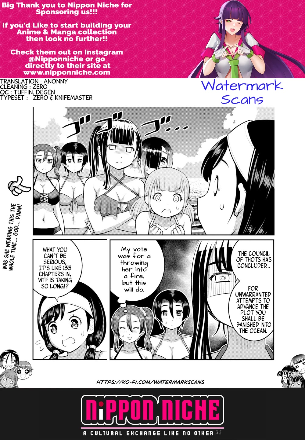 Yankee JK KuzuHana-chan Chapter 133 page 21 - Chapter 133: The Committee Leader's Argument