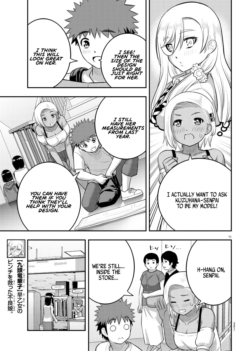 Yankee JK KuzuHana-chan Chapter 139 page 11 - Chapter 139: Casual Clothes Meeting