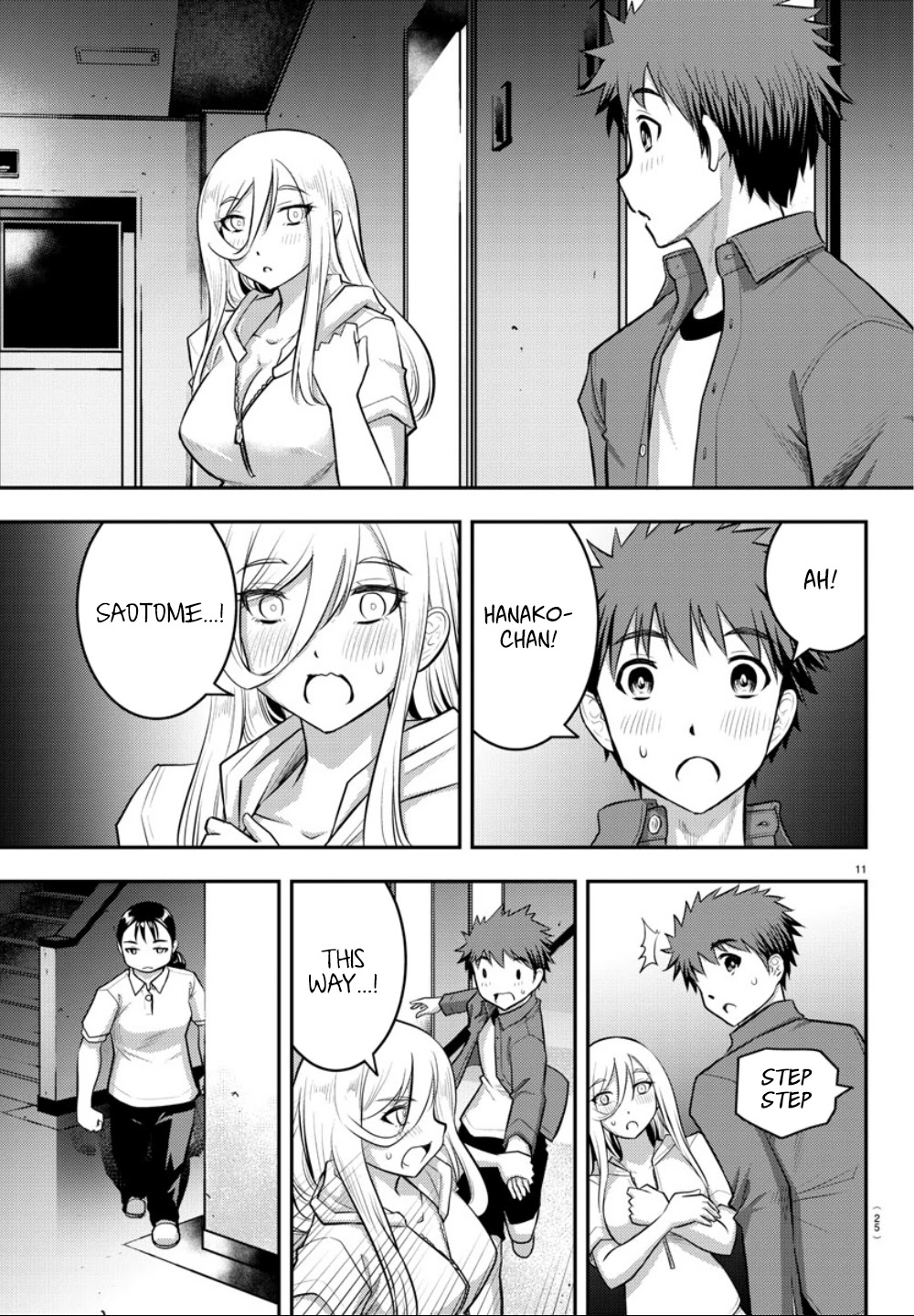 Yankee JK KuzuHana-chan Chapter 14 page 13 - Chapter 14: Midnight Heart to Heart(?)