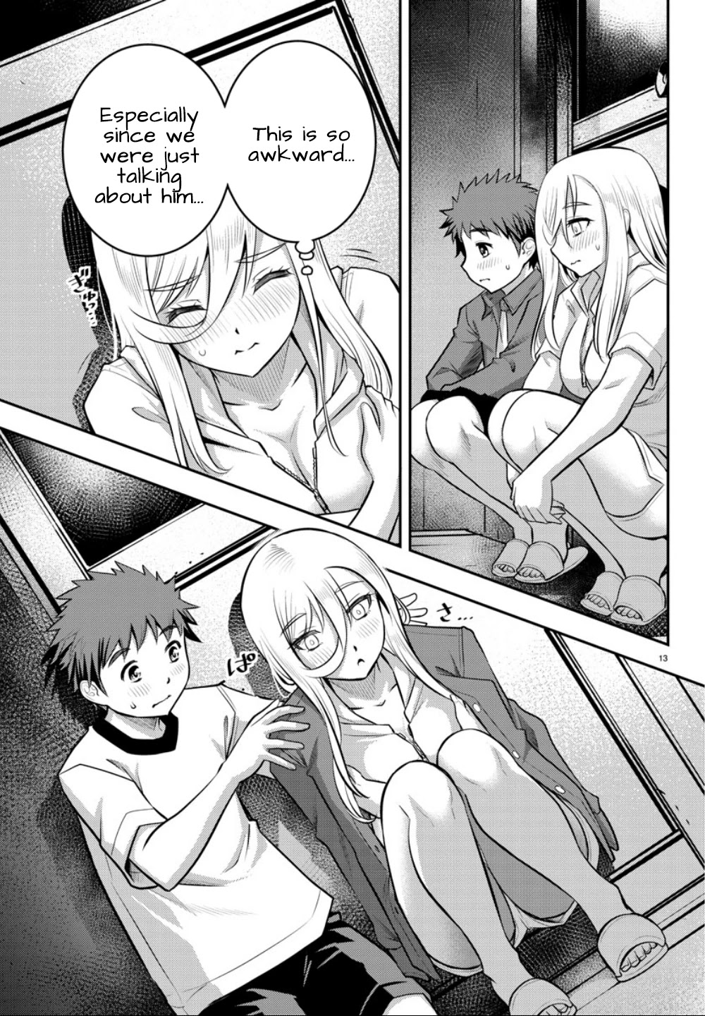 Yankee JK KuzuHana-chan Chapter 14 page 15 - Chapter 14: Midnight Heart to Heart(?)