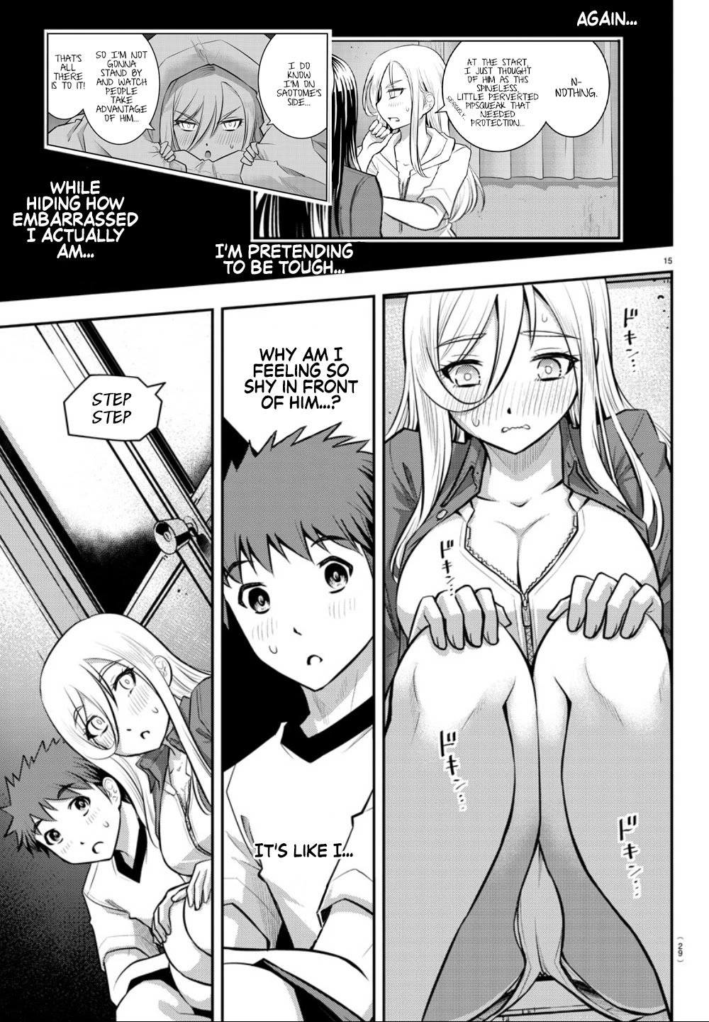Yankee JK KuzuHana-chan Chapter 14 page 17 - Chapter 14: Midnight Heart to Heart(?)