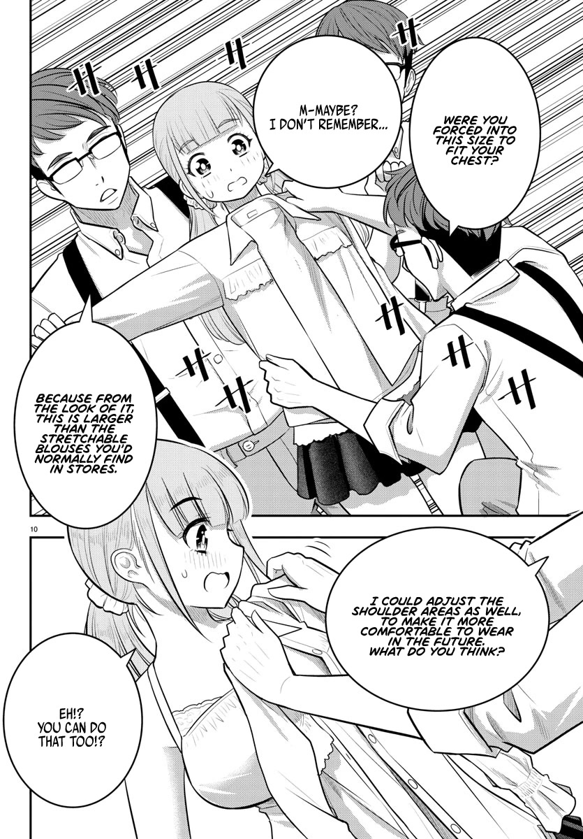 Yankee JK KuzuHana-chan Chapter 141 page 10 - Chapter 141: Ushigome-chan's Home Visit
