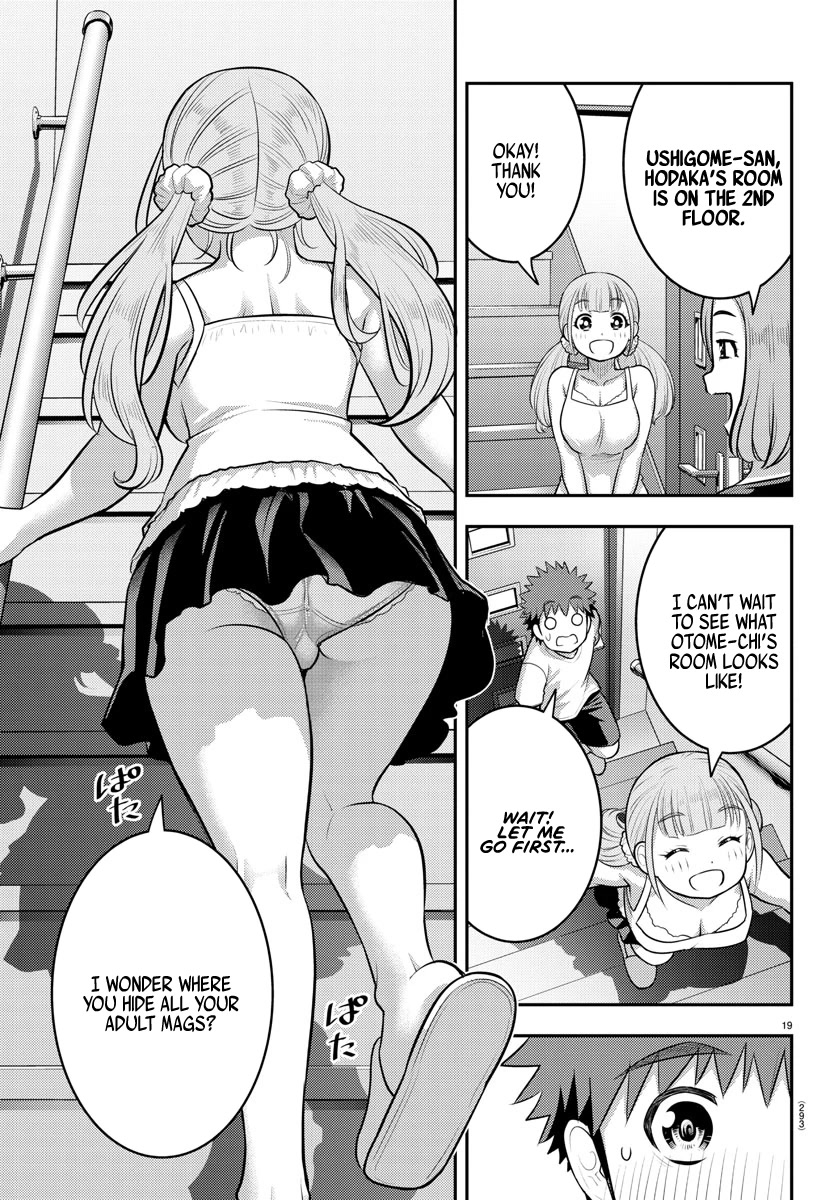 Yankee JK KuzuHana-chan Chapter 141 page 19 - Chapter 141: Ushigome-chan's Home Visit