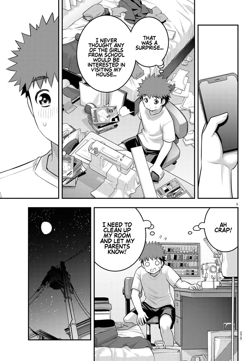 Yankee JK KuzuHana-chan Chapter 141 page 5 - Chapter 141: Ushigome-chan's Home Visit