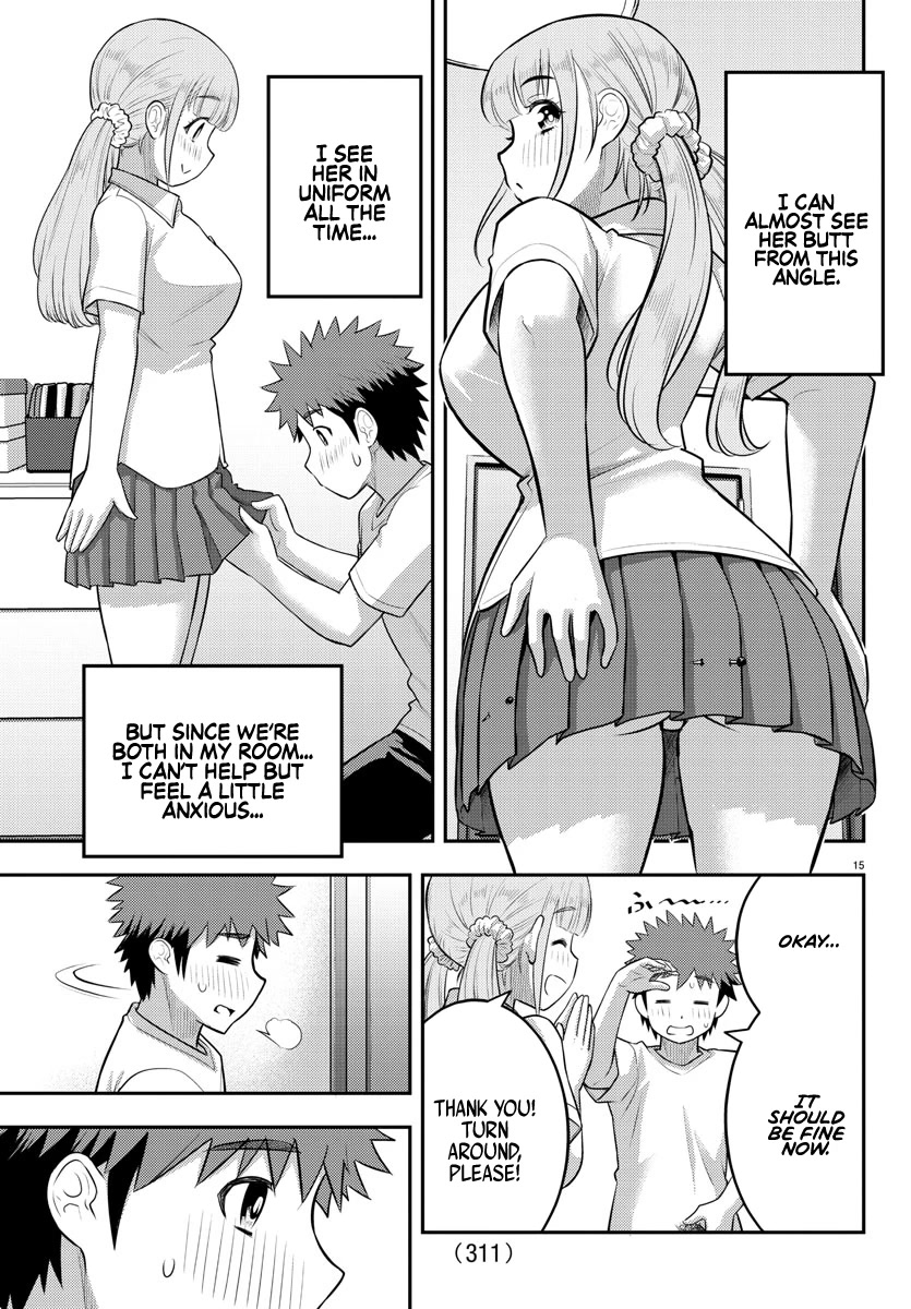 Yankee JK KuzuHana-chan Chapter 142 page 15 - Chapter 142: Alone together