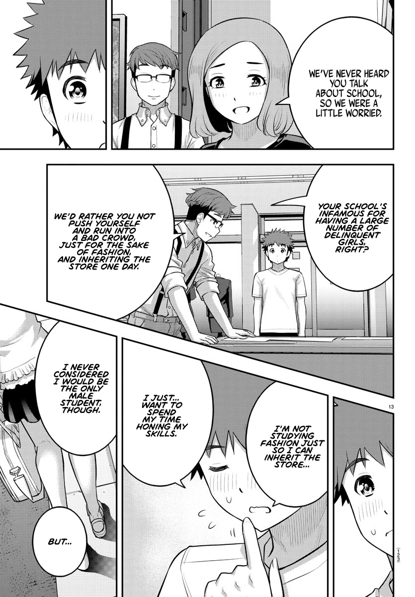 Yankee JK KuzuHana-chan Chapter 143 page 14 - Chapter 143: Panic in my Room