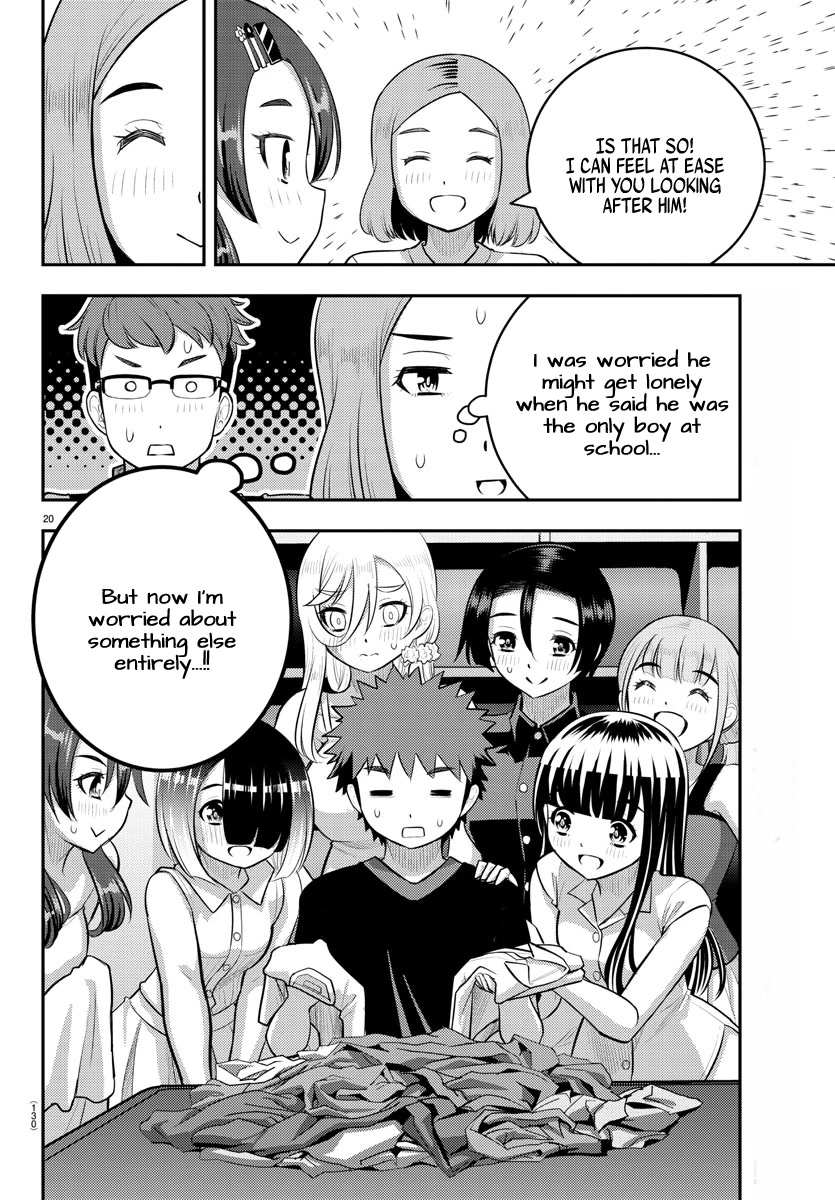 Yankee JK KuzuHana-chan Chapter 143 page 21 - Chapter 143: Panic in my Room