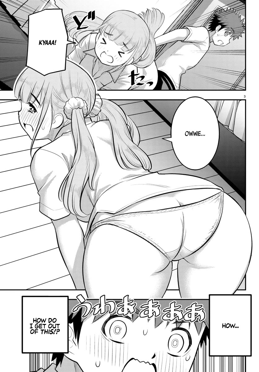 Yankee JK KuzuHana-chan Chapter 143 page 4 - Chapter 143: Panic in my Room