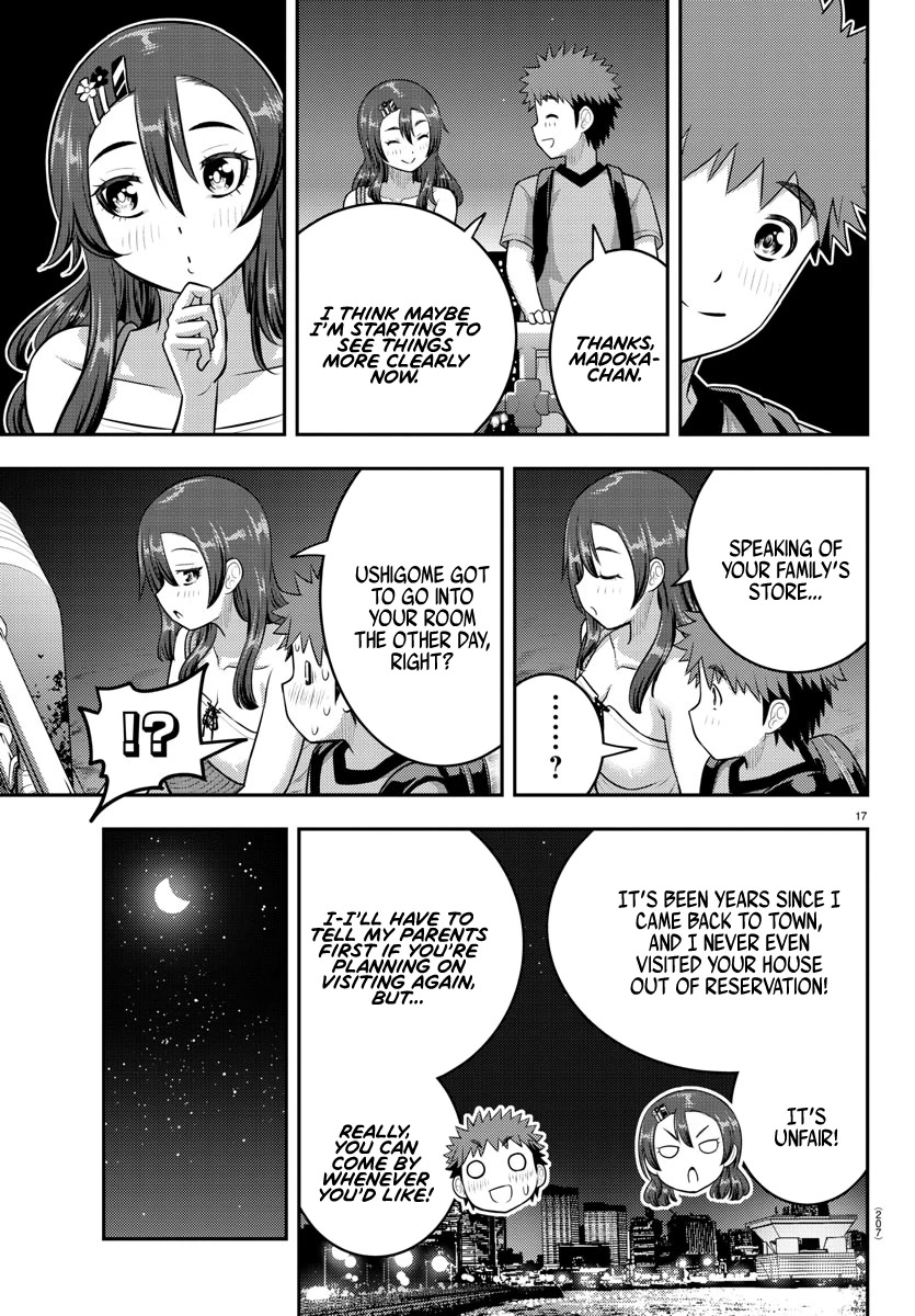 Yankee JK KuzuHana-chan Chapter 145 page 17 - Chapter 145: Hanging out outside of school