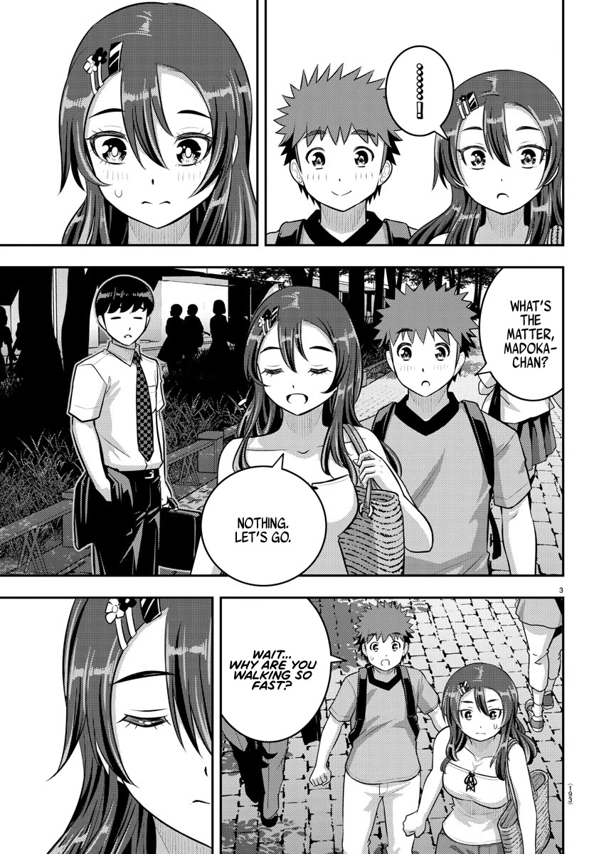 Yankee JK KuzuHana-chan Chapter 145 page 3 - Chapter 145: Hanging out outside of school