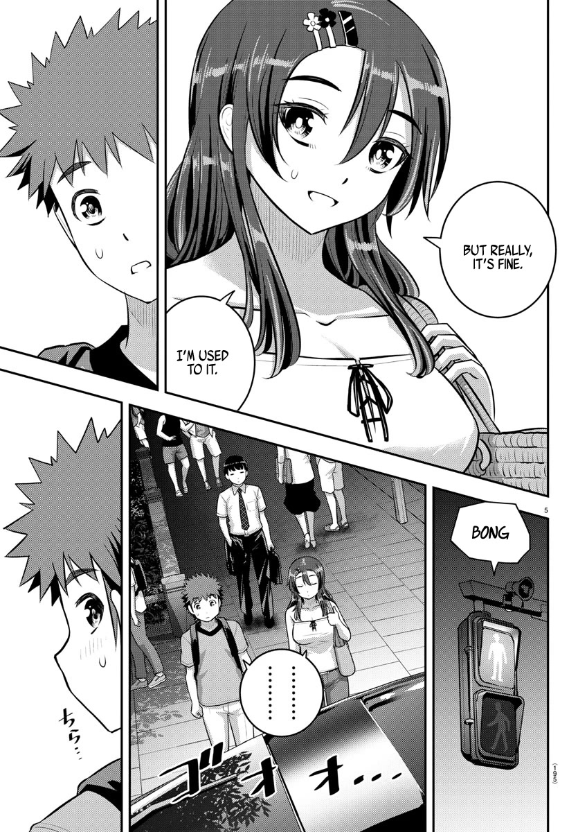 Yankee JK KuzuHana-chan Chapter 145 page 5 - Chapter 145: Hanging out outside of school