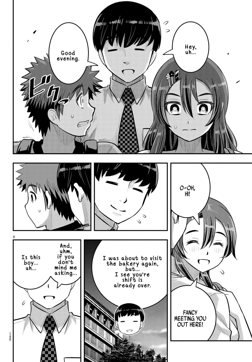 Yankee JK KuzuHana-chan Chapter 145 page 6 - Chapter 145: Hanging out outside of school