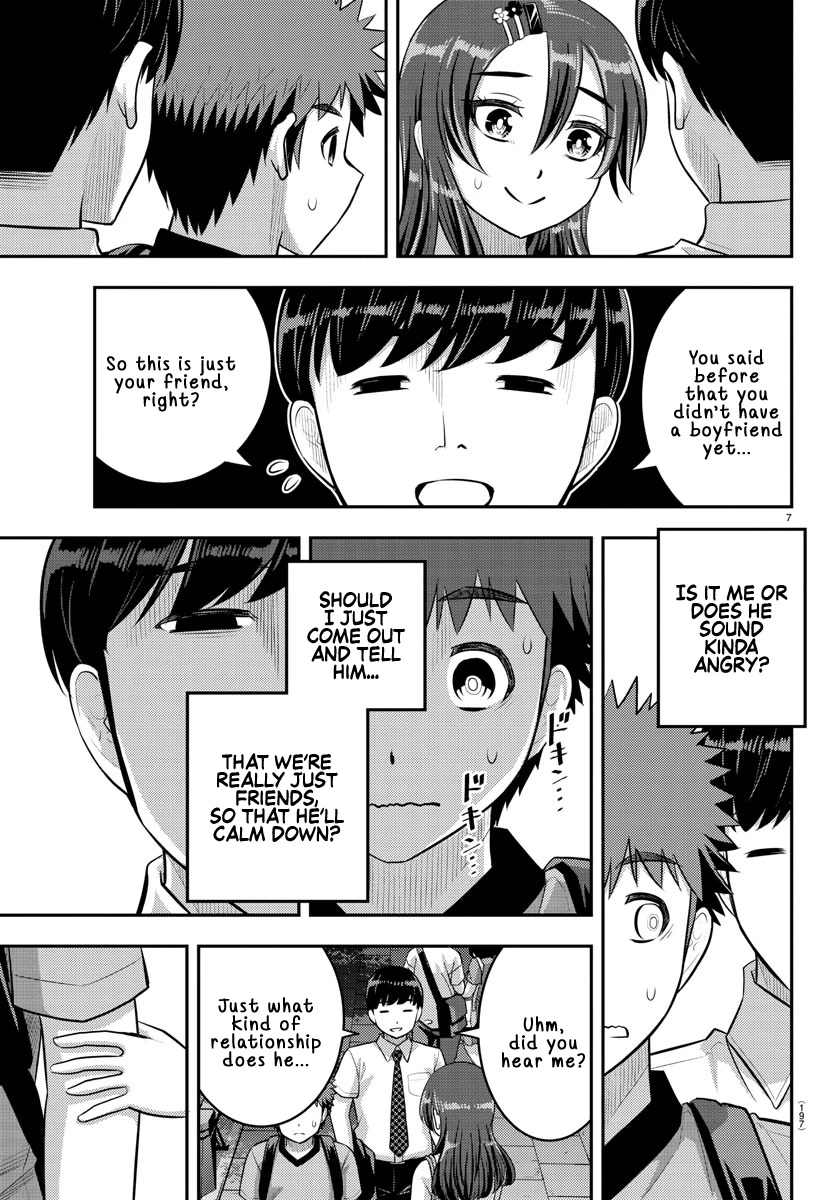 Yankee JK KuzuHana-chan Chapter 145 page 7 - Chapter 145: Hanging out outside of school