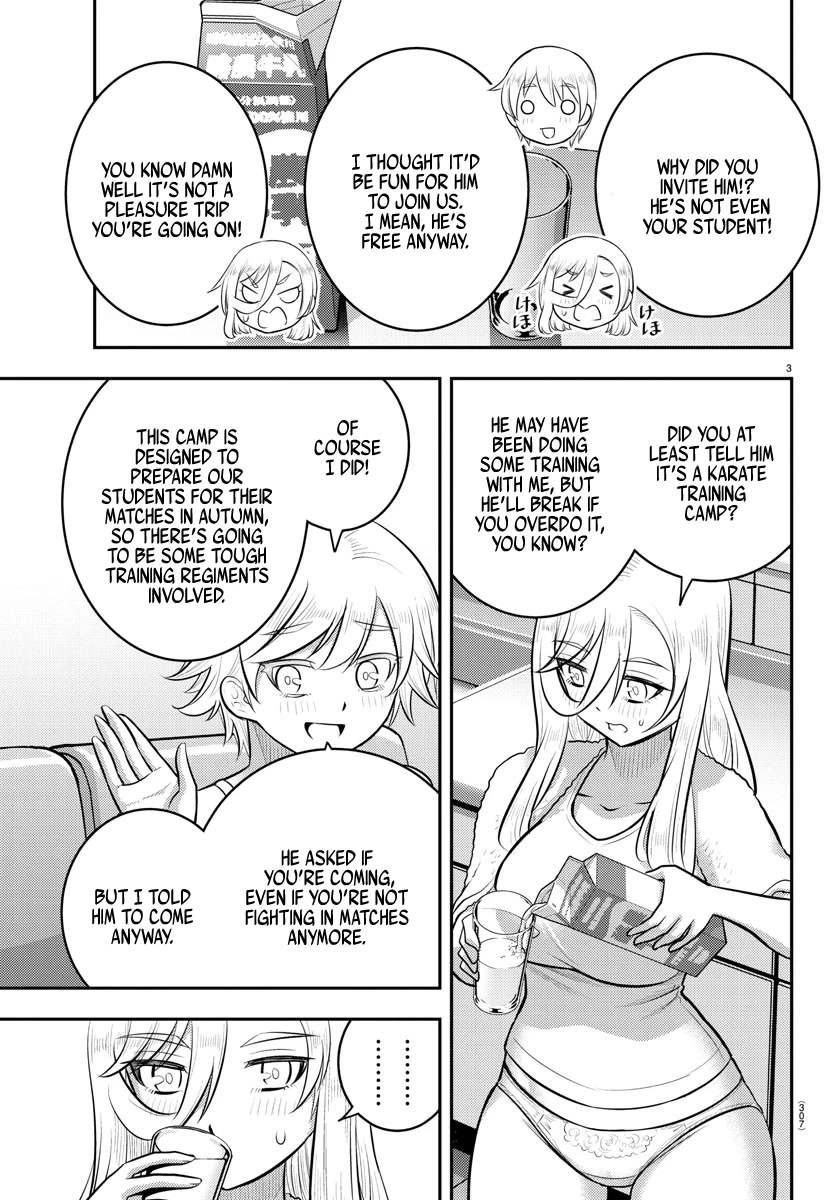Yankee JK KuzuHana-chan Chapter 146 page 3 - Chapter 146: Kuzuryu Karate Training Camp From Hell
