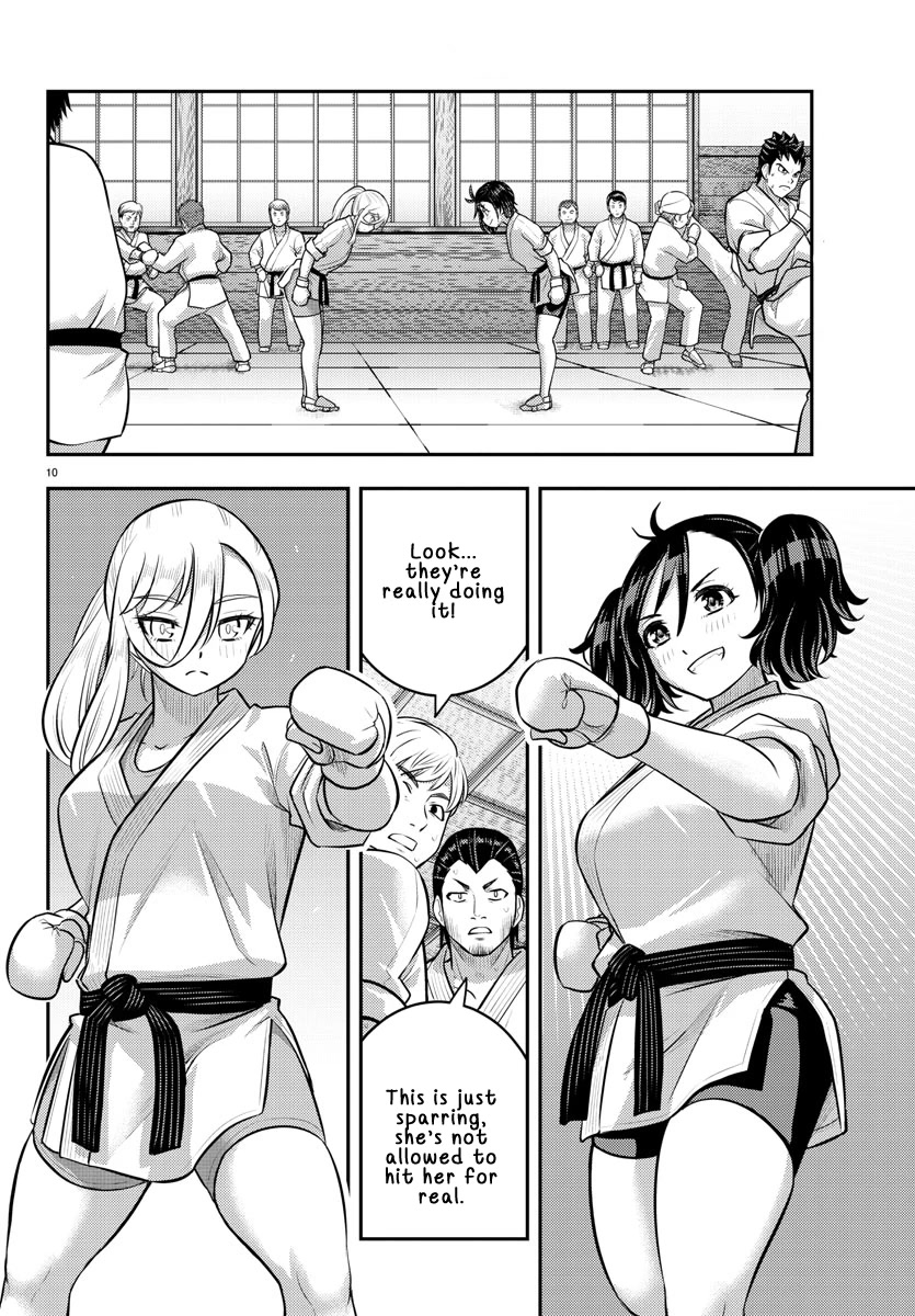 Yankee JK KuzuHana-chan Chapter 148 page 10 - Chapter 148: Let's talk [with our fists!]