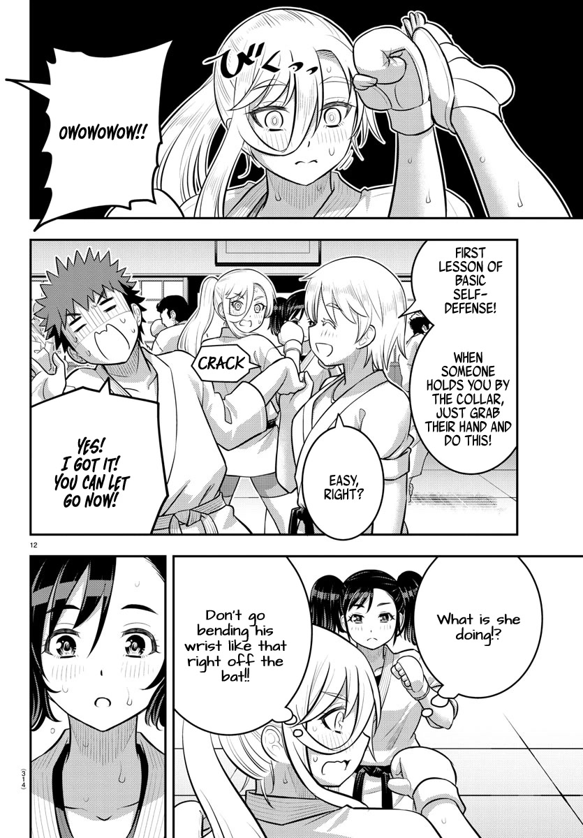 Yankee JK KuzuHana-chan Chapter 148 page 12 - Chapter 148: Let's talk [with our fists!]