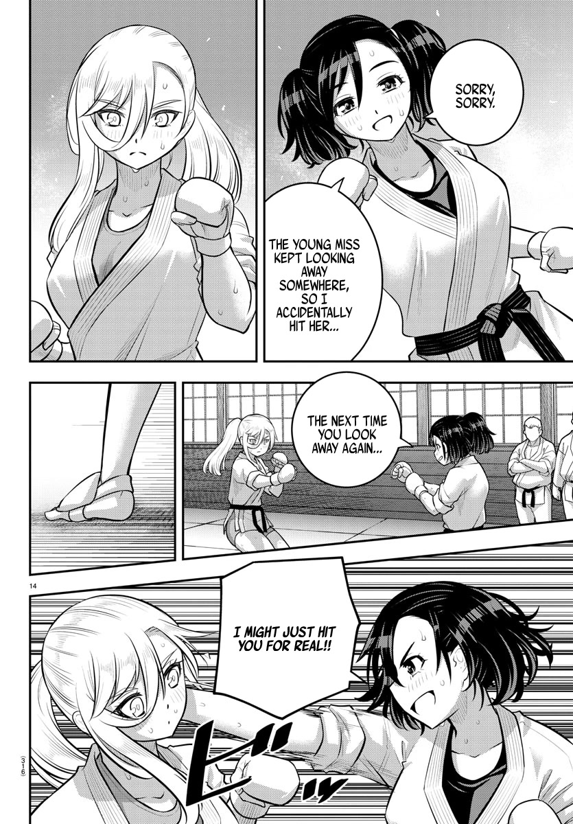 Yankee JK KuzuHana-chan Chapter 148 page 14 - Chapter 148: Let's talk [with our fists!]