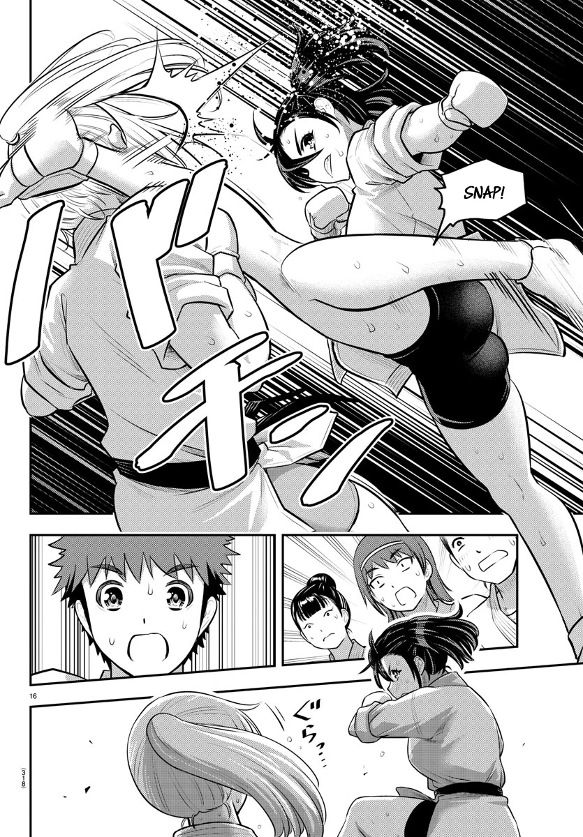 Yankee JK KuzuHana-chan Chapter 148 page 16 - Chapter 148: Let's talk [with our fists!]
