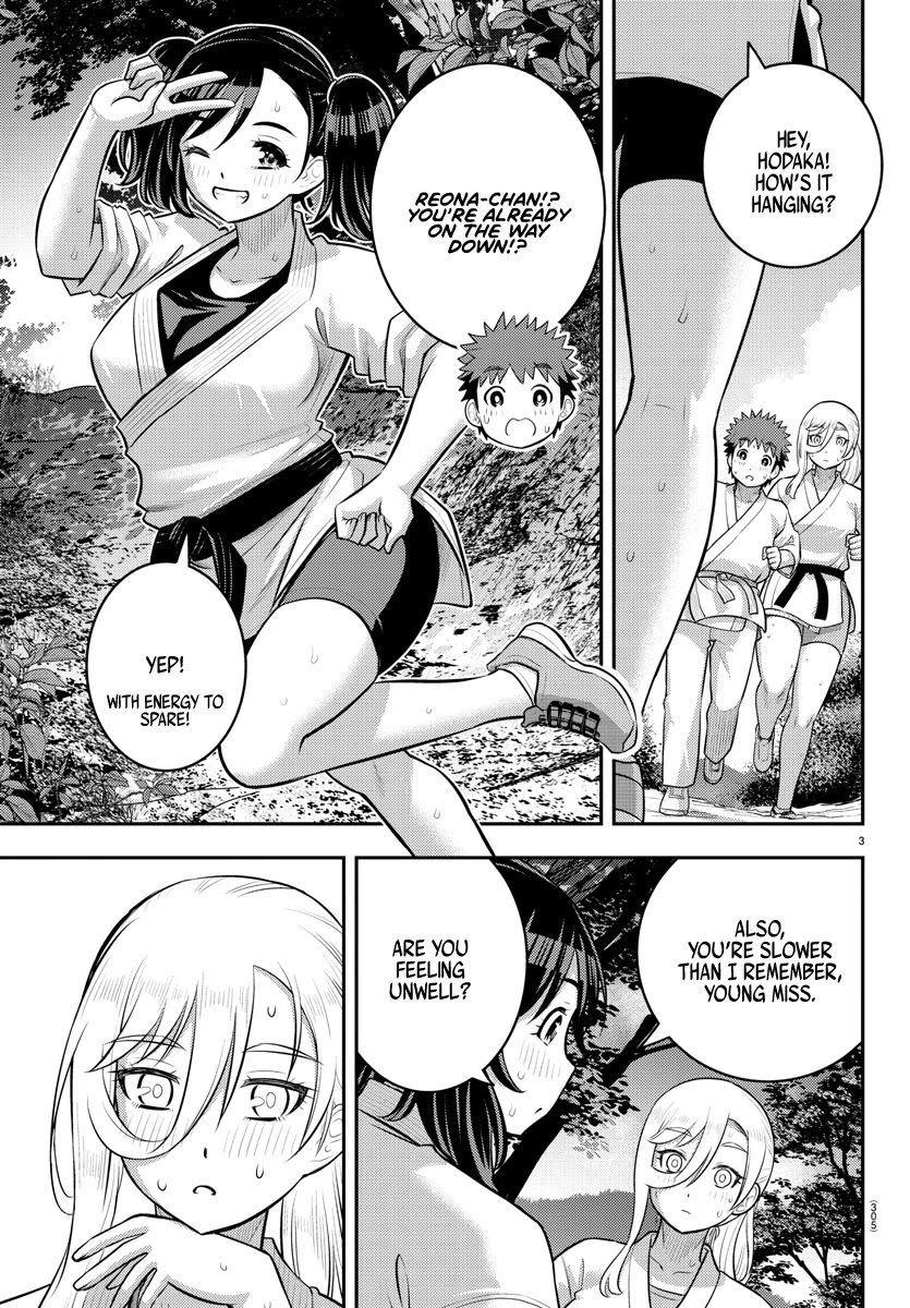 Yankee JK KuzuHana-chan Chapter 148 page 3 - Chapter 148: Let's talk [with our fists!]