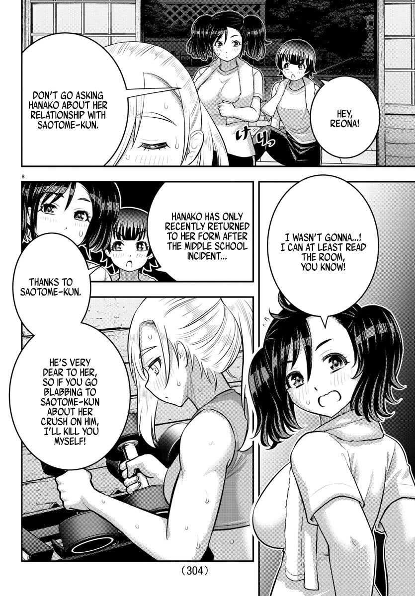 Yankee JK KuzuHana-chan Chapter 149 page 8 - Chapter 149: The Mother's Plan