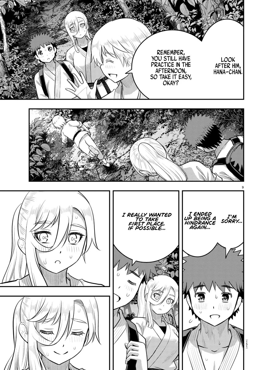 Yankee JK KuzuHana-chan Chapter 150 page 10 - Chapter 150: Trouble on the Run