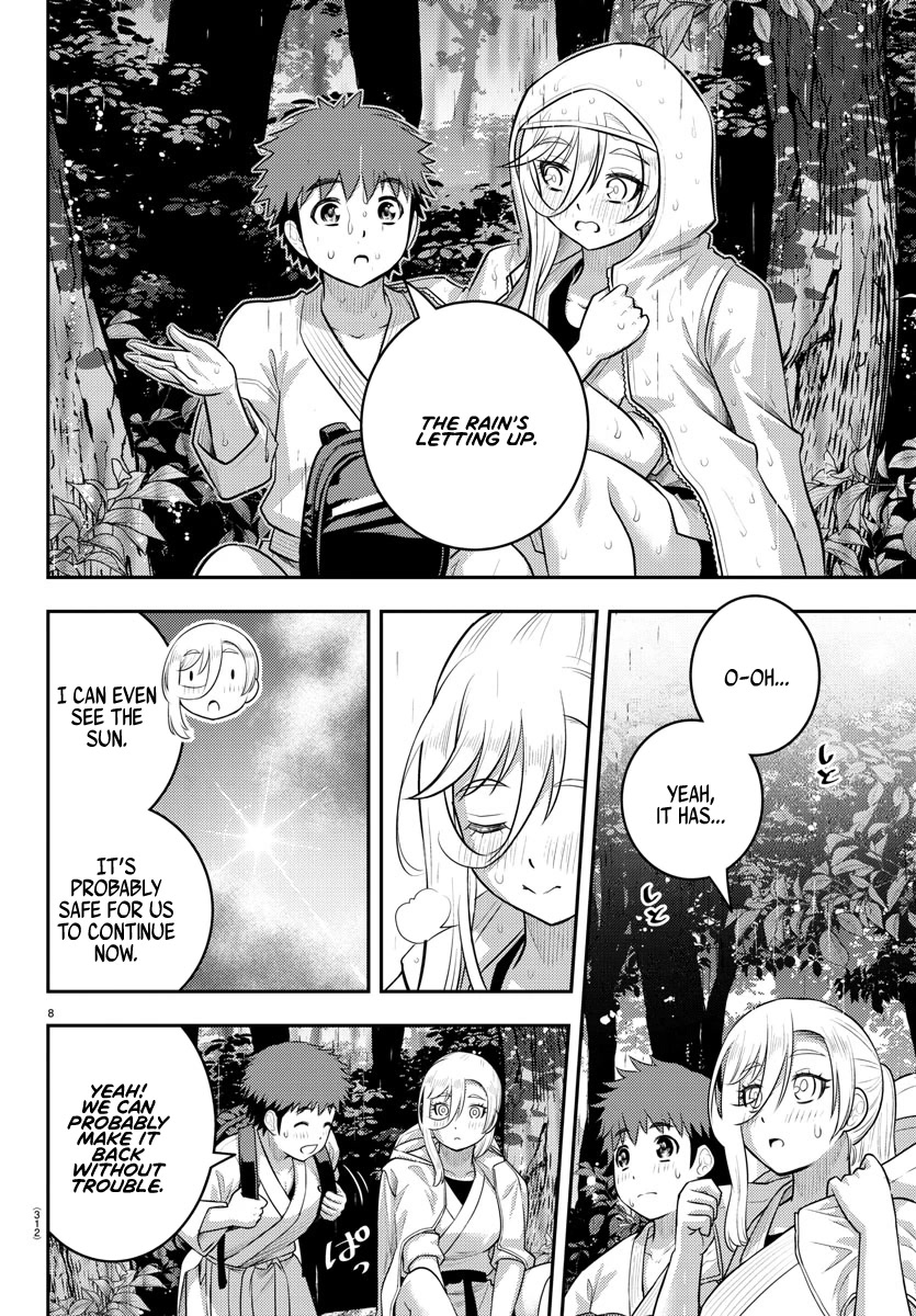 Yankee JK KuzuHana-chan Chapter 151 page 8 - Chapter 151: Unspeakable Feelings