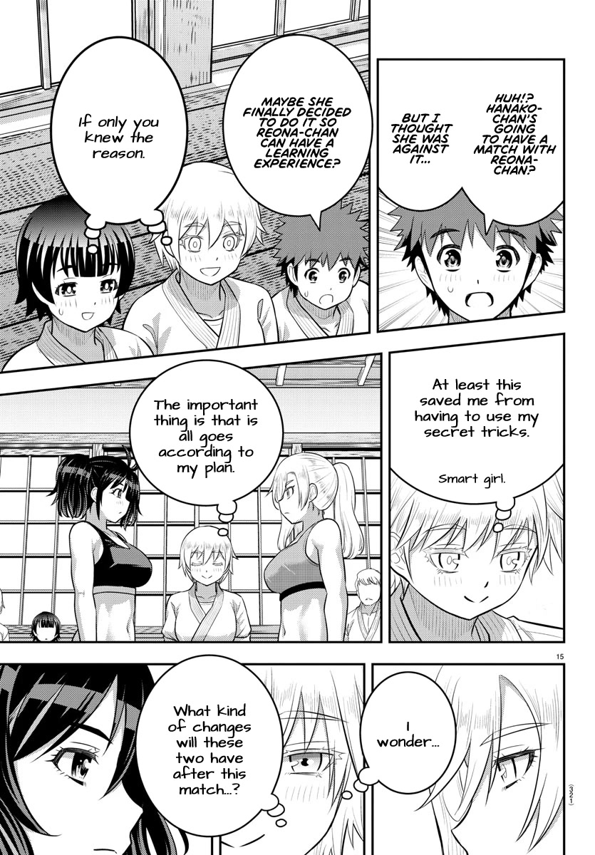 Yankee JK KuzuHana-chan Chapter 152 page 15 - Chapter 152: Wrap Up Match