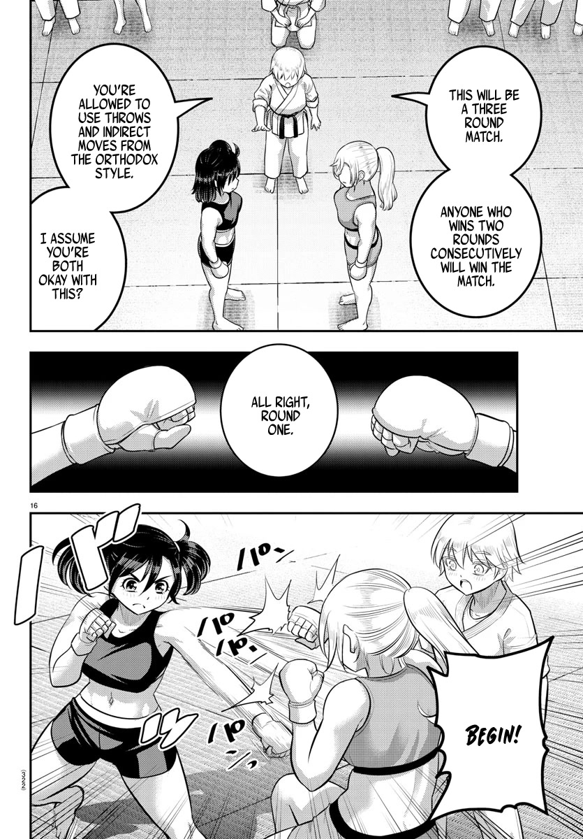Yankee JK KuzuHana-chan Chapter 152 page 16 - Chapter 152: Wrap Up Match