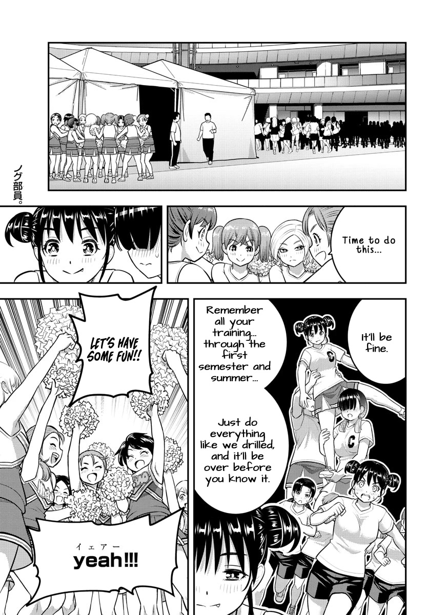 Yankee JK KuzuHana-chan Chapter 155 page 15 - Chapter 155: Hot Summer Cheers!