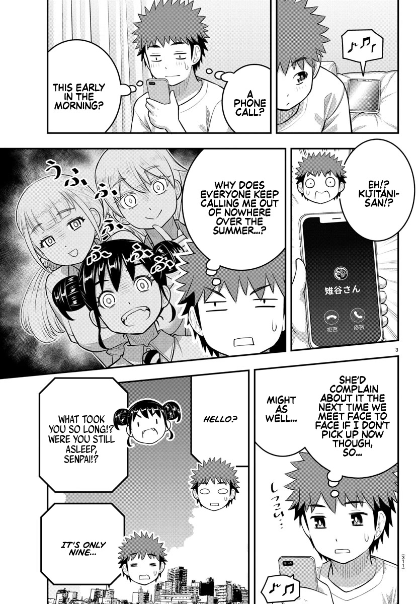 Yankee JK KuzuHana-chan Chapter 155 page 3 - Chapter 155: Hot Summer Cheers!