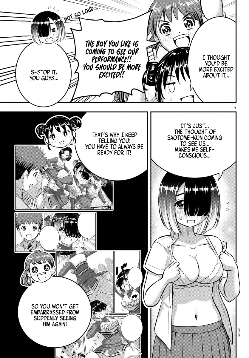 Yankee JK KuzuHana-chan Chapter 155 page 7 - Chapter 155: Hot Summer Cheers!