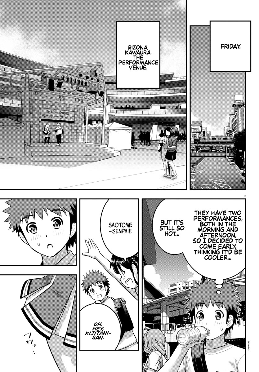 Yankee JK KuzuHana-chan Chapter 155 page 9 - Chapter 155: Hot Summer Cheers!