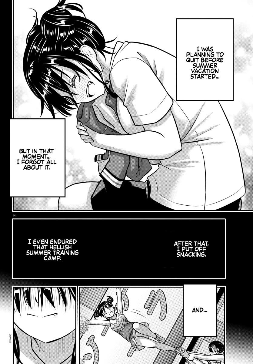 Yankee JK KuzuHana-chan Chapter 156 page 14 - Chapter 156: I've fallen in love with Cheerleading