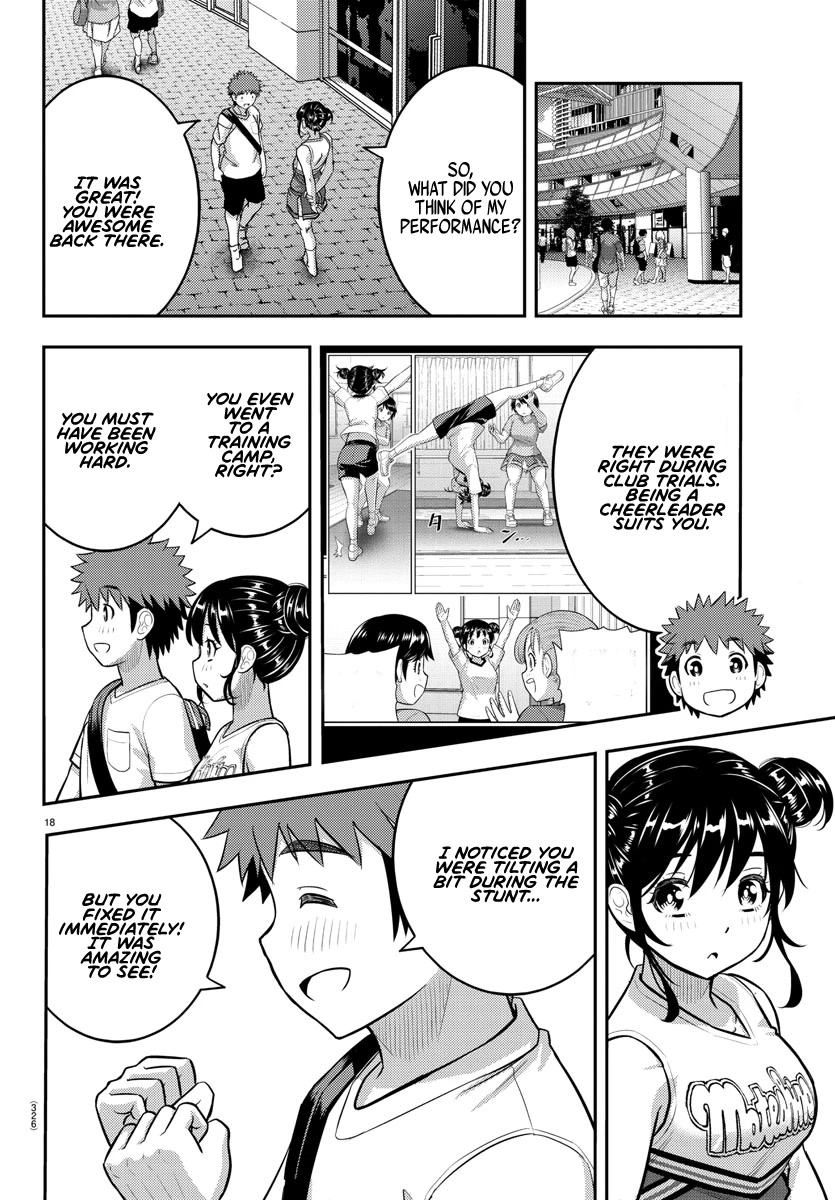 Yankee JK KuzuHana-chan Chapter 156 page 18 - Chapter 156: I've fallen in love with Cheerleading