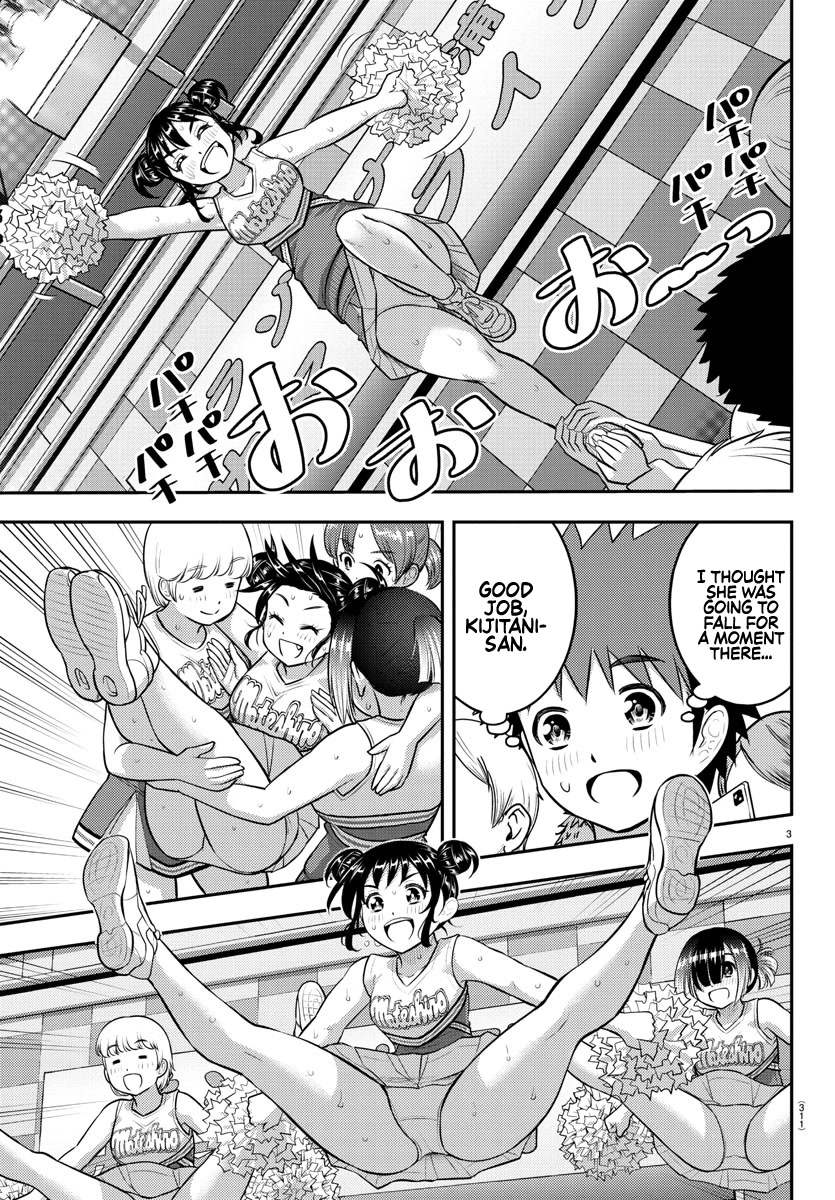 Yankee JK KuzuHana-chan Chapter 156 page 3 - Chapter 156: I've fallen in love with Cheerleading
